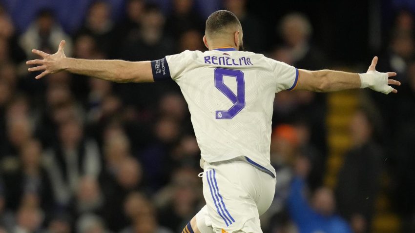 Karim Benzema Pemain Madrid Penampilannya Cukup Memukau