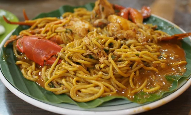 Hidangan Dari Aceh Berupa Mie Dengan Bumbu Khas