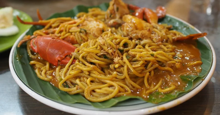 Hidangan Dari Aceh Berupa Mie Dengan Bumbu Khas