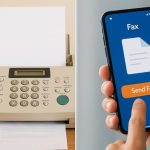Sistem Komunikasi Faks Perangkat Modern Teknologi
