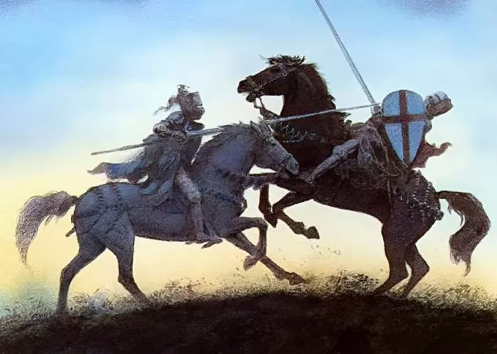 Sekelompok Prajurit Atau Ksatria Pada Sebuah Kerajaan