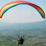 Rekreasi Ekstrem Udara Memainkan Olahraga Paralayang