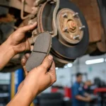 Sistem Perhentian Kendaraan Menggunakan Kampas Rem
