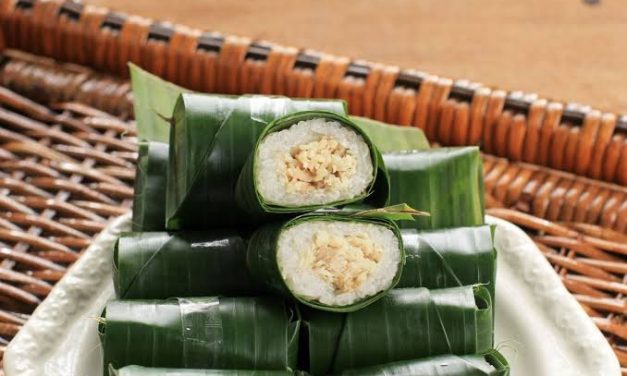 Hidangan Tradisional Lemper Khas Dari Indonesia