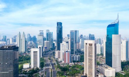 Sebuah Bangunan Gedung Dengan Sangat Tinggi