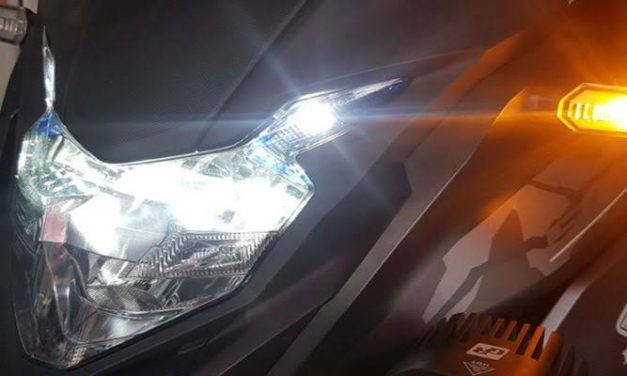 Suatu Komponen Lampu Led Motor Pada Kendaraan
